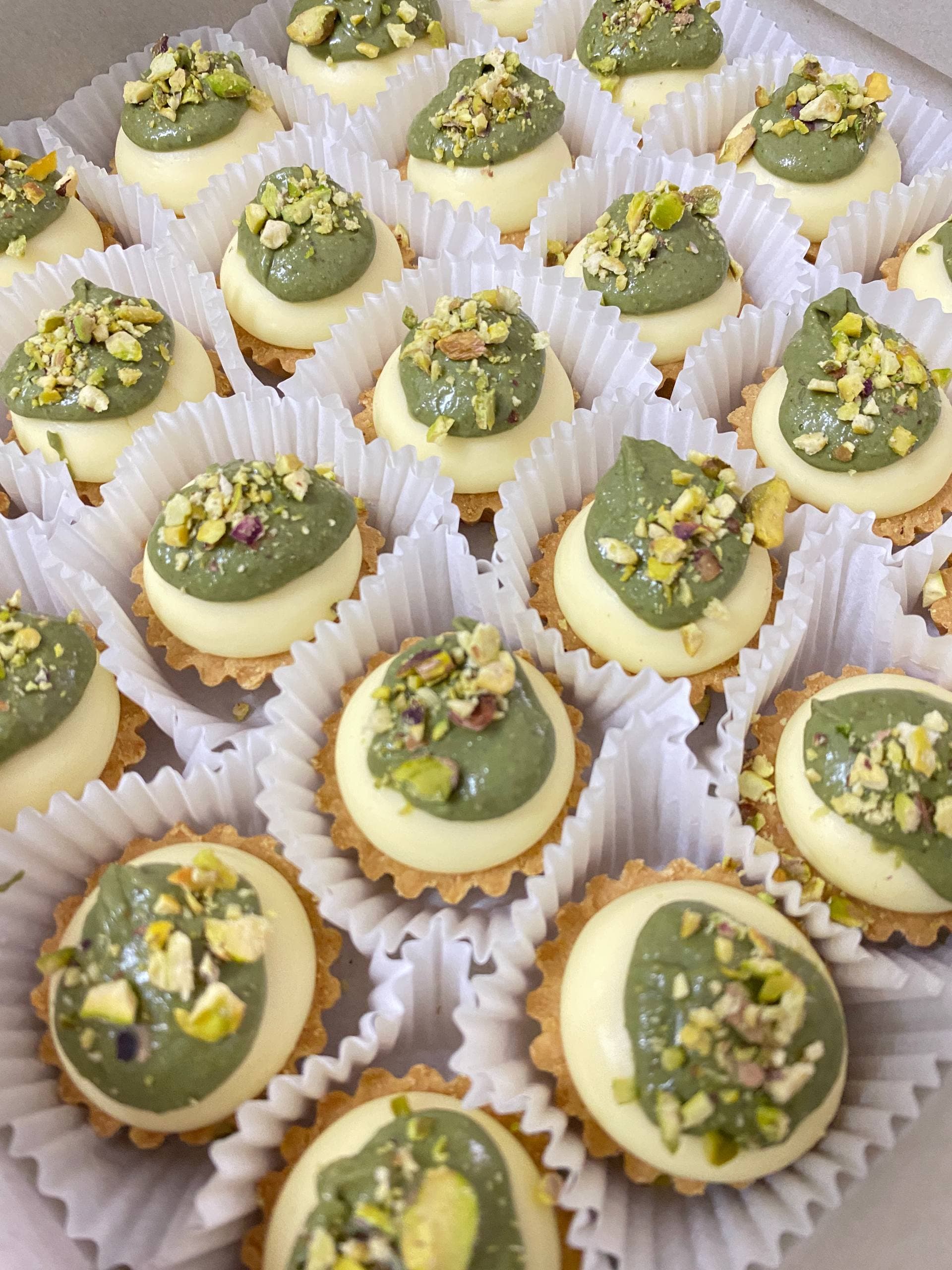 Pistachio Cheese Tart